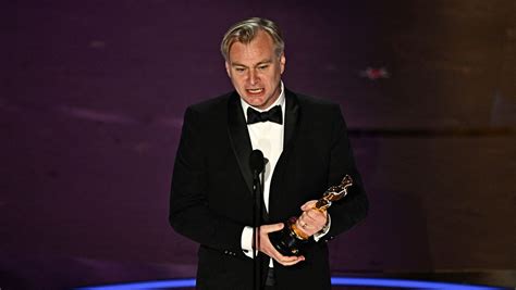 Christopher Nolan wins his first-ever Academy Award