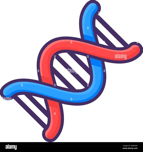 Helical DNA molecule connected chemical bond. Study of structure and composition of cells and ...