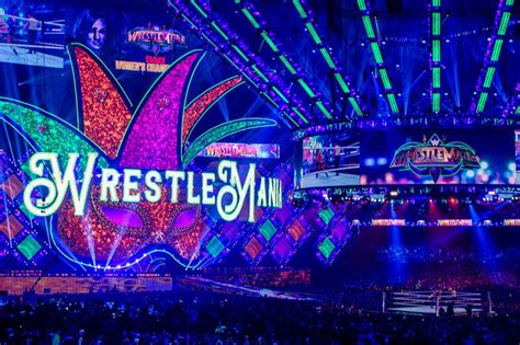 News - Stage Lighting: WrestleMania 34