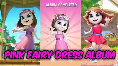 My Talking Angela Pink Fairy Dress👗 Album Completed😇💖 | Pink Fairy ...