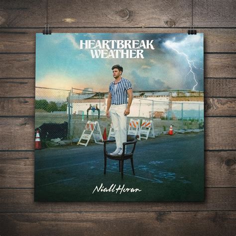 Niall Horan Heartbreak Weather Canvas Poster Print on Fabric | Etsy