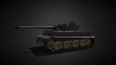 Tiger Tank - 3D model by Benny Khamelis (@BennyKhamelis) [f902ddf] - Sketchfab