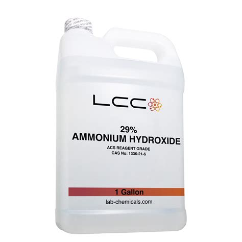 Ammonium Hydroxide 29% – ACS Reagent Grade - 1 Gallon - Lab-Chemicals.Com