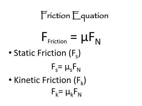 PPT - Unit 03b “The Force of Friction” PowerPoint Presentation, free ...