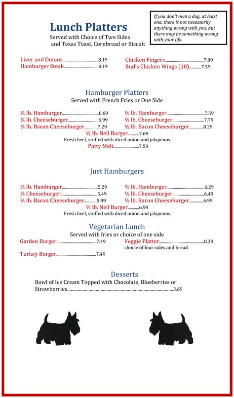 Highland Menu Page 3 - Highland Street CafeHighland Street Cafe