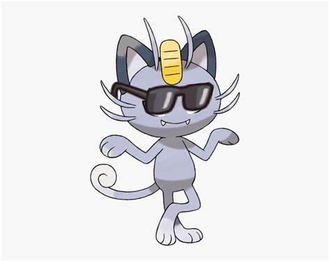 Alolan Meowth, HD Png Download - kindpng