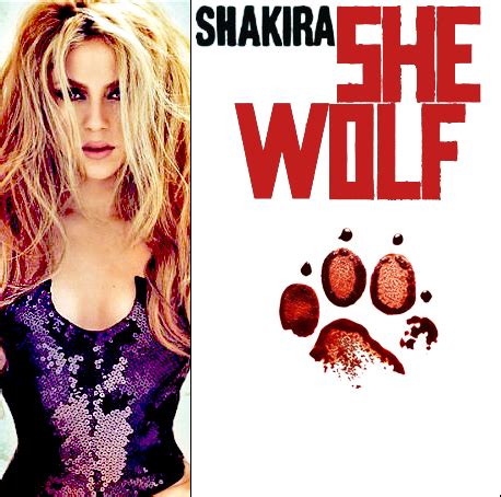 She Wolf Shakira Album Cover