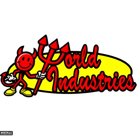 World industries skate Logos