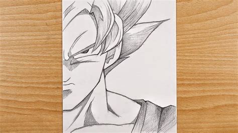 How to Draw Goku | Anime Drawing step by step | Easy anime Drawing for beginners | Anime ...