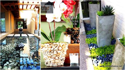 36 Examples On How To Use River Rocks In Your Decor Through DIY Projects | Diy garden projects ...