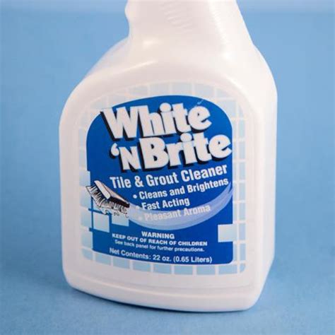 White N Brite Tile and Grout Cleaner Whitening Dirty Grout