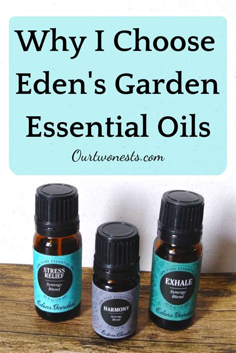 Why I Choose Eden's Garden Essential Oils | Edens garden essential oils, Eden essential oils ...