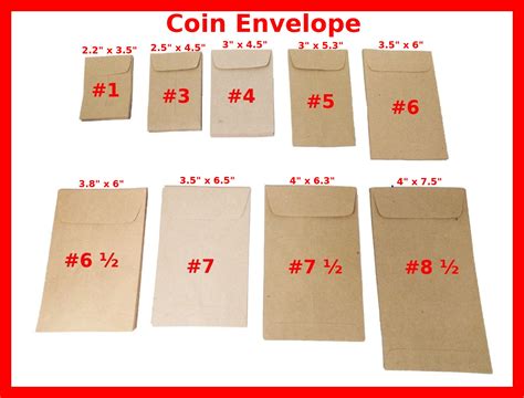 Little Town Kraft Paper Coin Envelope 10's | Lazada PH