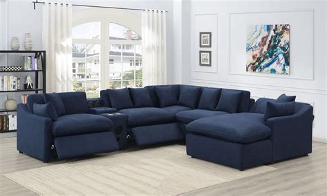 Destino Modular Power Reclining Sectional | Reclining sectional ...