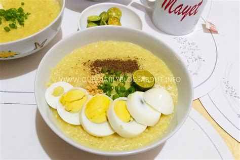 Lugaw with Egg Recipe