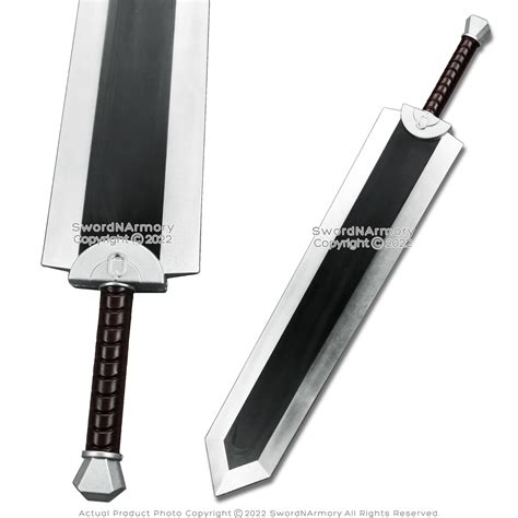 Munetoshi Brand 40" Foam Dragon Slayer Berserker Guts Great Sword Anime ...