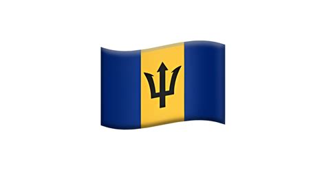 🇧🇧 Barbados Flagga Emoji — Betydelse och användning