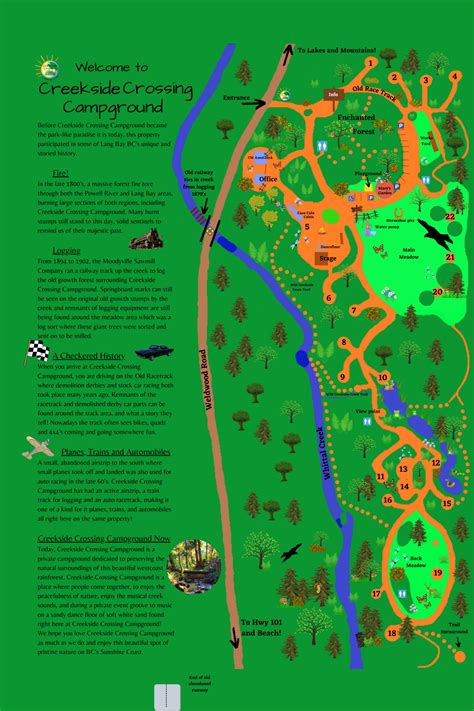 Map - Creekside Crossing Campground