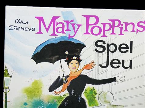 Mary Poppins Board Game 1964 Walt Disney's Games | Etsy