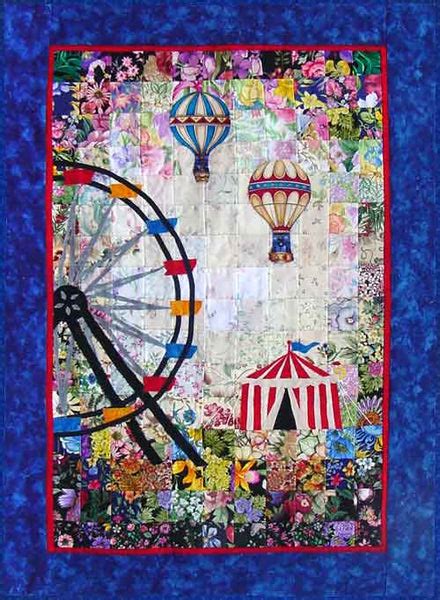 “Fun At The Fair” Watercolor Quilt Kit Quilting Patterns – Quilting ...