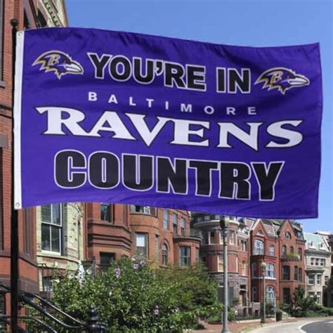 Baltimore Ravens Purple 3' x 5' Ravens Country Flag - Fanatics.com