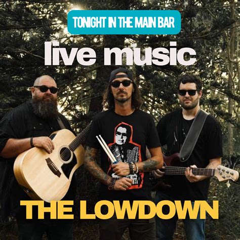 Live Music - The Lowdown at The Beach House Hotel Hervey Bay - Beach ...