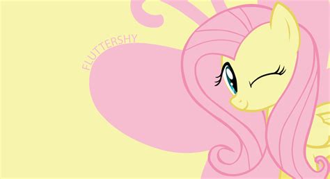 Fluttershy Wallpaper by Goldfisk