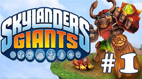 SKYLANDERS GIANTS WALKTHROUGH - PART 1 - Time of the Giants - YouTube