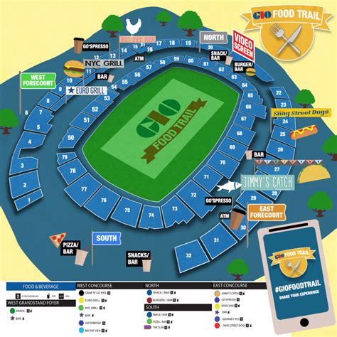 Stadium Maps – GIO Stadium Canberra