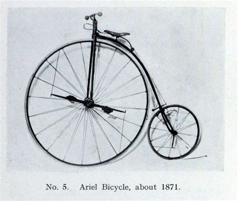 1871 James Starley Ariel (Replica of the first penny farthing) – The Online Bicycle Museum