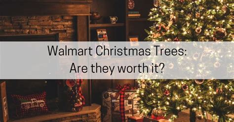 Walmart Christmas Trees - Are they worth it? - All About Arkansas
