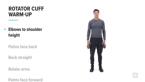 Rotator cuff warm-up | Exercise Videos & Guides | Bodybuilding.com