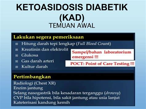 Krisis Hiperglikemia, treatment for hyperglycemia in emergency setting ...