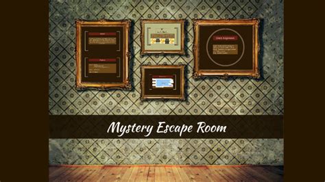 Mystery Escape Room by Bryan Davies on Prezi