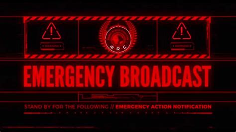 EMERGENCY BROADCAST - YouTube