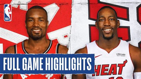 RAPTORS at HEAT | FULL GAME HIGHLIGHTS | January 2, 2020 - YouTube