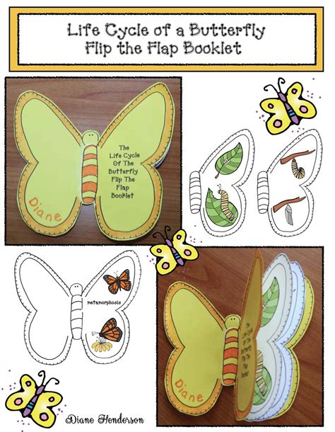 Printable Butterfly Life Cycle Craft