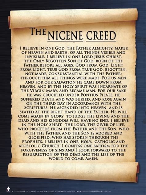 The Nicene Creed – United Lutheran Church