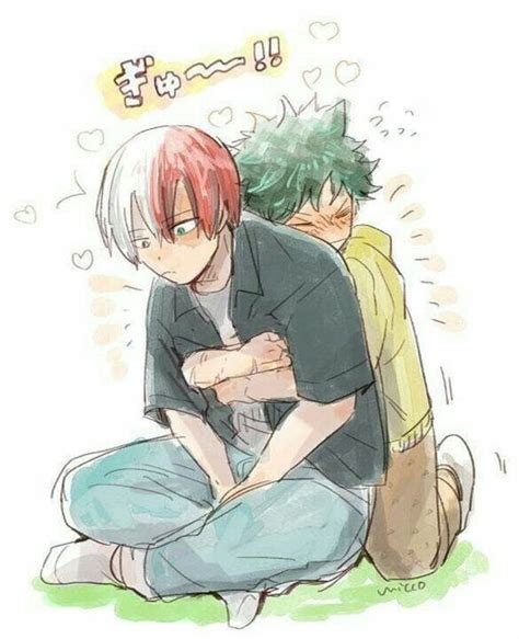 t o d o d e k u ⧨ | My hero academia shouto, Tododeku fanart, Tododeku cute