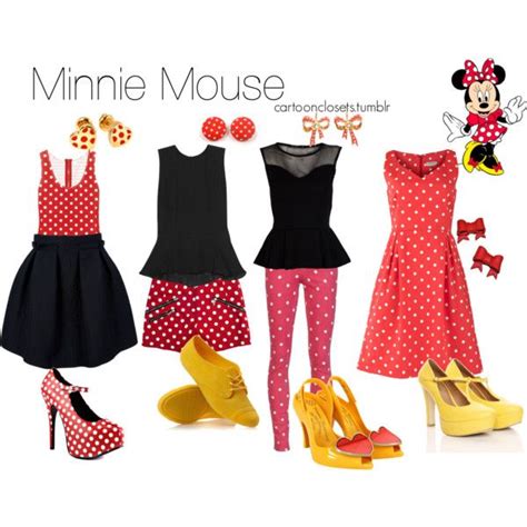 "Minnie Mouse" by bforbel on Polyvore Disney Shirts, Disneybound ...