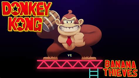 Donkey Kong vs Banana Thieves (PS One style) by ppKac, Mora