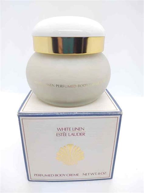 ESTEE LAUDER WHITE LINEN PERFUMED BODY CREME 8 OZ WITH BOX Sealed Rare ...