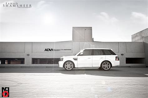 Striking Looks of White Range Rover Sport by ADV1 — CARiD.com Gallery