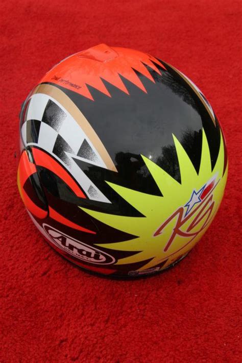 Find Arai Quantum Kevin Schwantz 1992 race replica helmet XL in ...