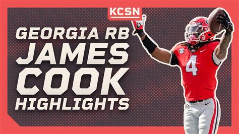 Georgia RB James Cook Highlights | 2022 NFL Draft | KCSN Profiles - Win Big Sports