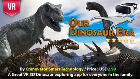 Our Dinosaur Era Gear VR A Great VR 3D Dinosaur exploring app for everyone in the family - YouTube