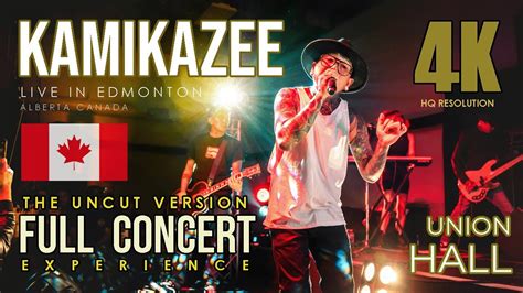 Kamikazee UNCUT - FULL Concert - Live in Canada - Edmonton | Union Hall | Kazeefest 2022 - YouTube