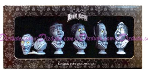 DIZDUDE.com | Disney Haunted Mansion Singing Ghosts Busts 5 piece ...