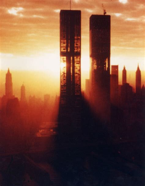 Interesting Photo of the Day: Sunrise Photo of the Twin Towers During ...