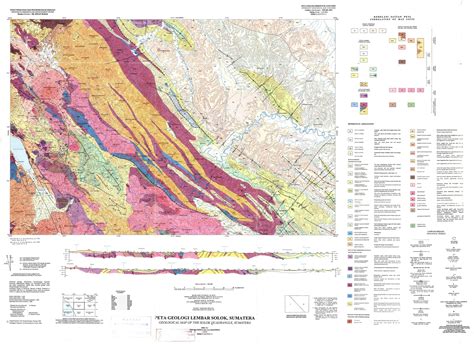 Peta - Peta Geologi Indonesia: Peta Geologi Regional SOLOK